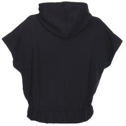 Swecropwom Kadın Siyah Koşu Sweatshirt 710727-SYH