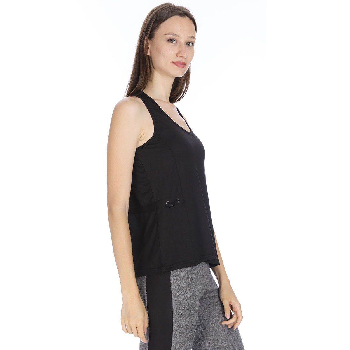 Newbagwom Kadın Siyah Atlet 710627-BLK