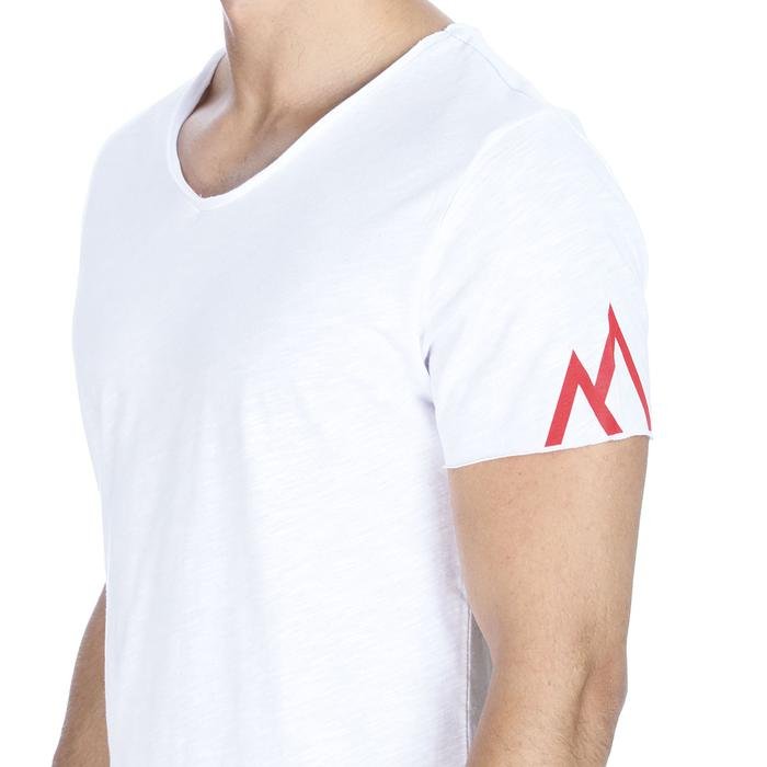 Mountbasic Erkek Beyaz Koşu Tişört M10017-WHT 1066098