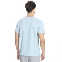 Flafill Erkek Mavi Koşu Tişört 710513-BRN