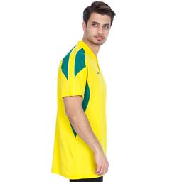 Basic Erkek Sarı Basketbol Polo Tişört 500153-SYB
