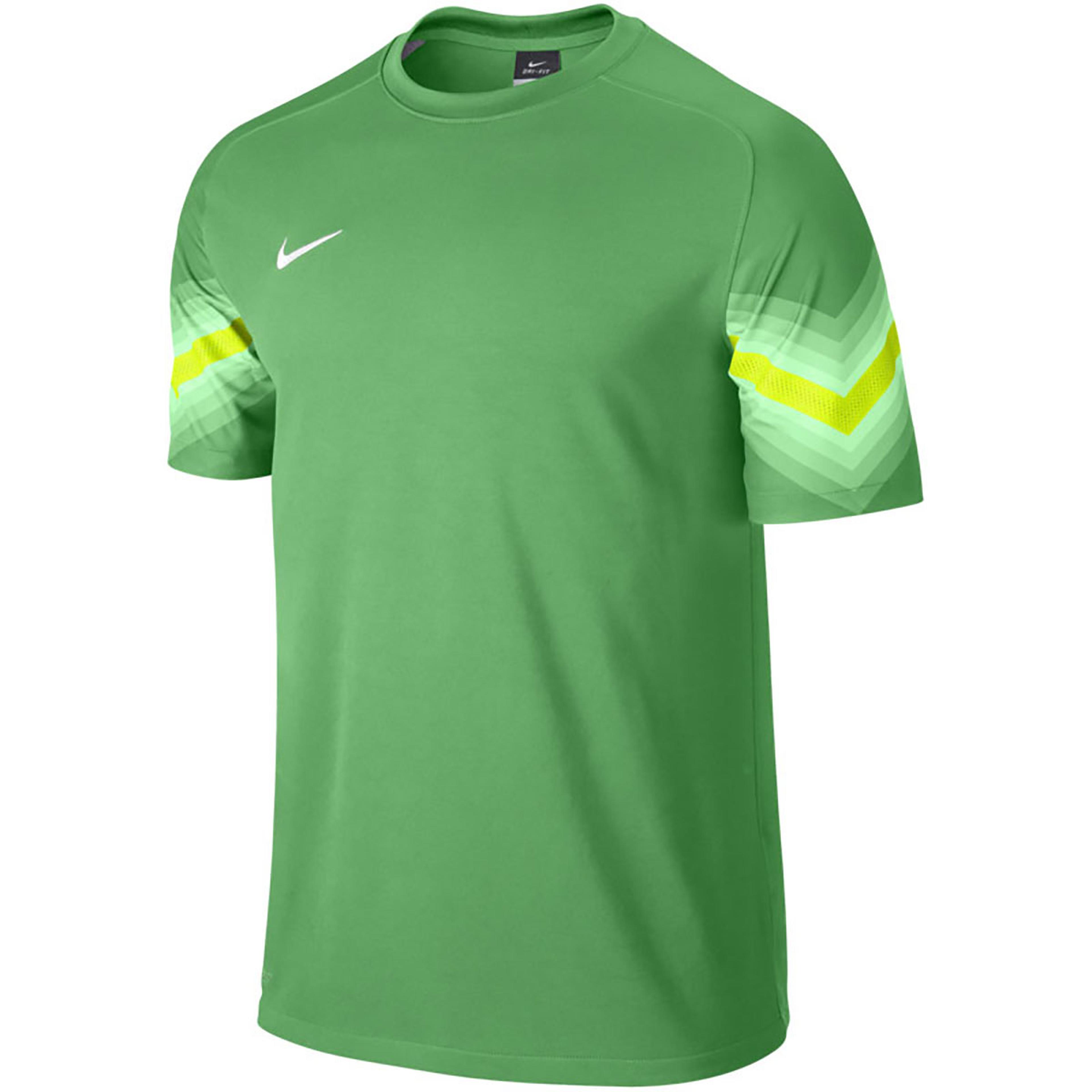 Ss Goleiro Jsy Erkek Yeşil Futbol Tişört 588416-307