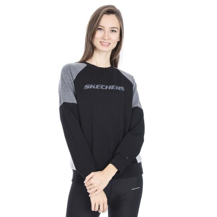 LFleece CreNeck Kadın Siyah Günlük Stil Sweatshirt S192083-001 1149417
