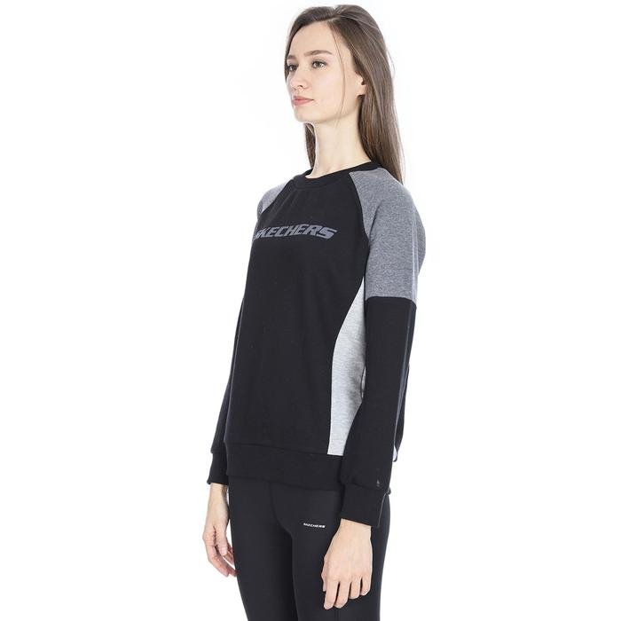 LFleece CreNeck Kadın Siyah Günlük Stil Sweatshirt S192083-001 1149417