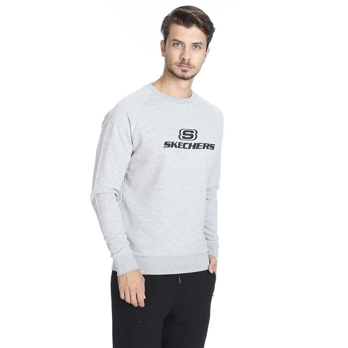Hero Crew Neck Erkek Beyaz Günlük Stil Sweatshirt S192110-035 1149578
