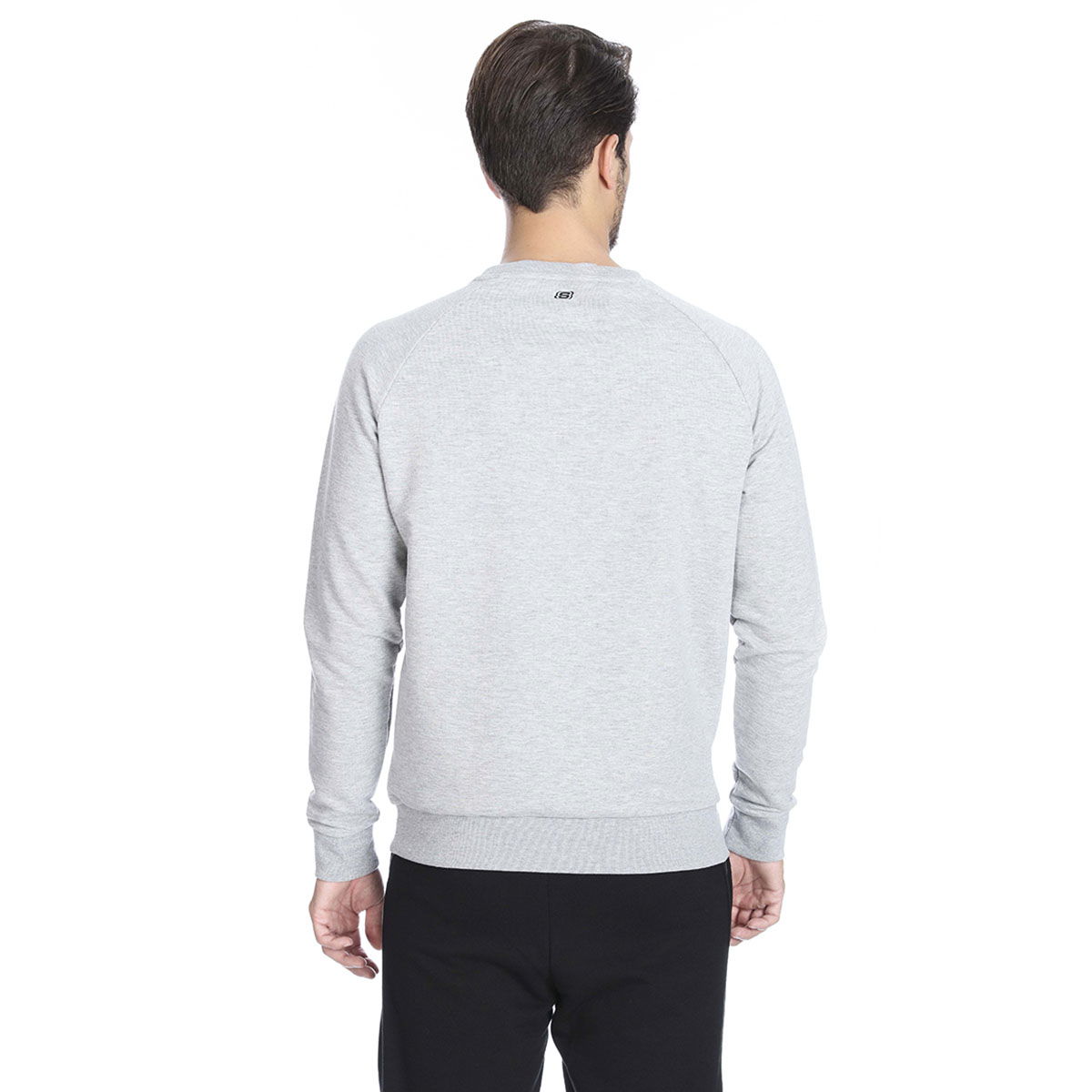 Hero Crew Neck Erkek Beyaz Günlük Stil Sweatshirt S192110-035