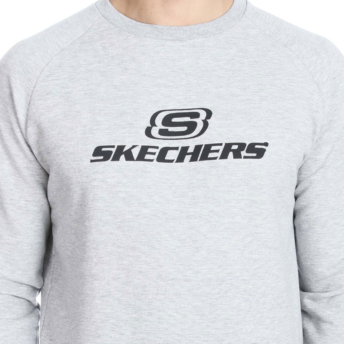 Hero Crew Neck Erkek Beyaz Günlük Stil Sweatshirt S192110-035