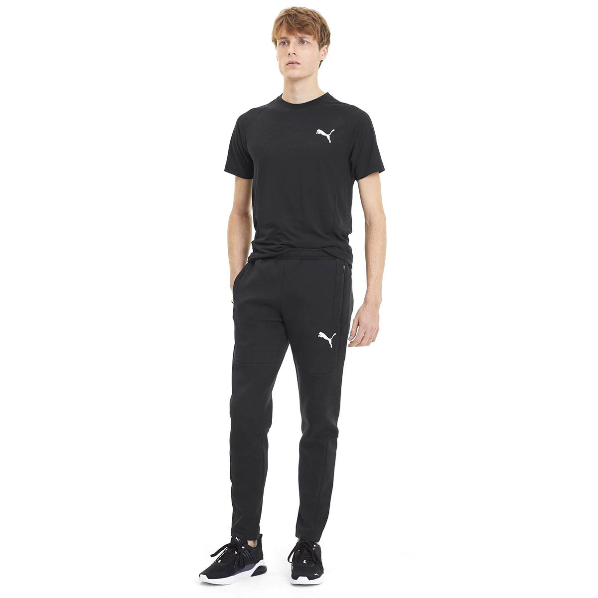 Evostripe Erkek Siyah Eşofman Altı 58149601