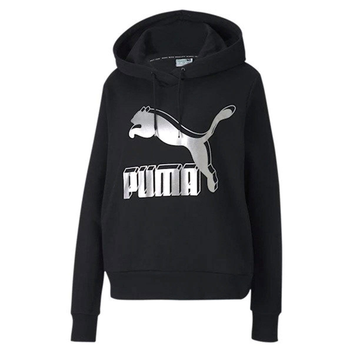 Classics Kadın Siyah Kapüşonlu Sweatshirt 59520171