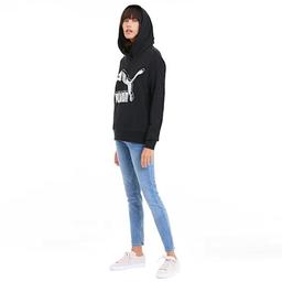 Classics Kadın Siyah Kapüşonlu Sweatshirt 59520171