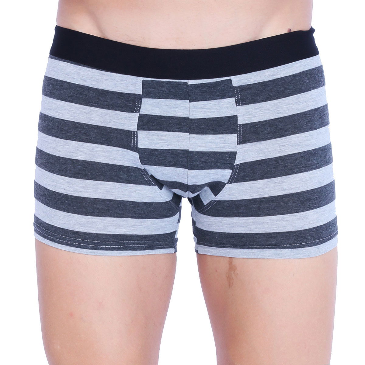 Koton Erkek Çok Renkli Çizgili Pamuklu Boxer SPT-26937-AGM