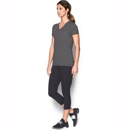 Threadborne Trainv Twist Kadın Gri Antrenman Tişört 1289650-001