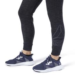 TE Marble Logo Pant Kadın Siyah Eşofman Altı EC2331