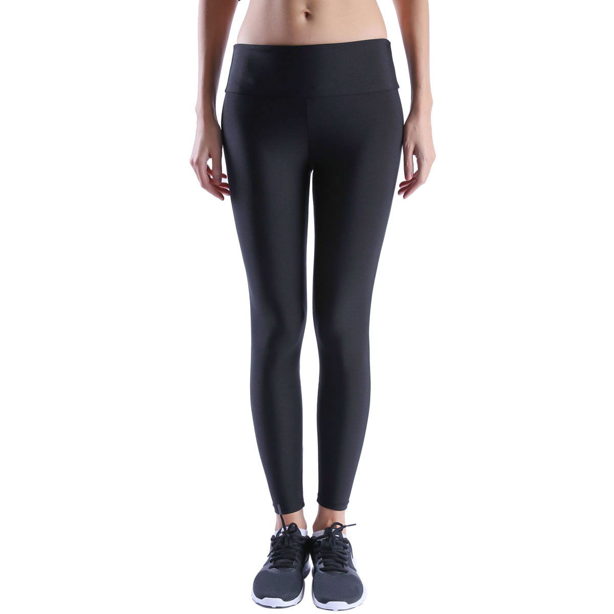 Shinetight Kadın Parlak Siyah Tayt 710475-00B