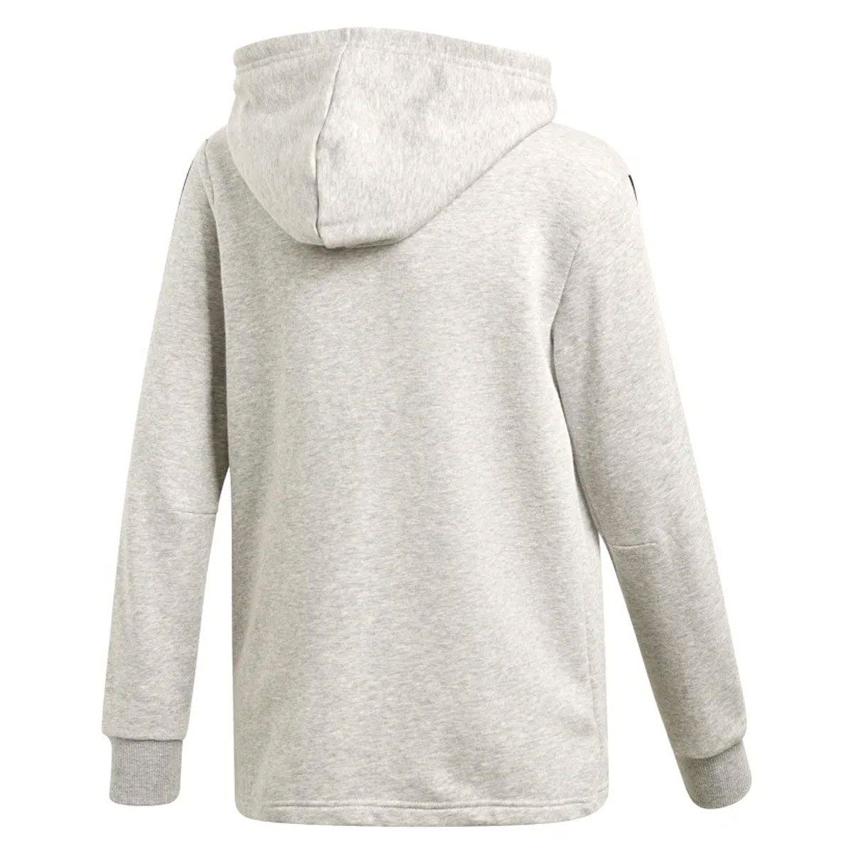 Must Haves Çocuk Gri 3 Bantlı Antrenman Kapüşonlu Sweatshirt DV0822