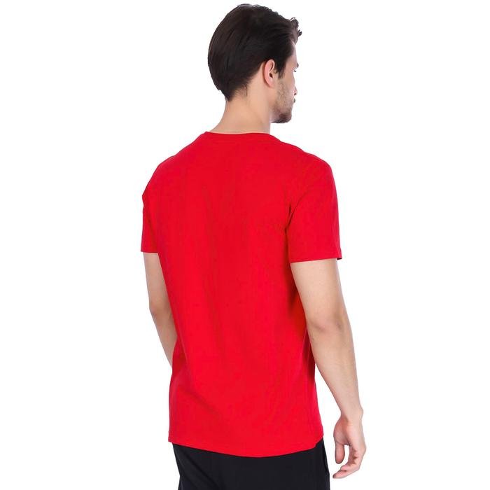 Basic Erkek Kırmızı Günlük Stil Tişört 710200-00K 996651