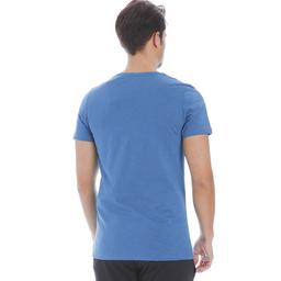 Flavebasic Erkek Mavi Günlük Stil Tişört 710387-PTR