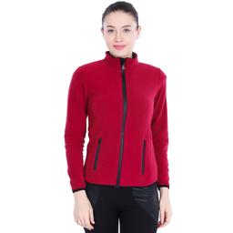Kadın Bordo Polar Sweatshirt 710080-0MR