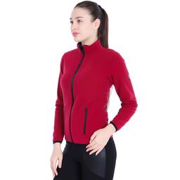 Kadın Bordo Polar Sweatshirt 710080-0MR