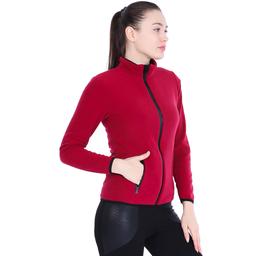 Kadın Bordo Polar Sweatshirt 710080-0MR