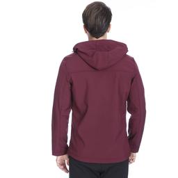 Erkek Bordo Kapüşonlu Outdoor Mont 710754-BRD