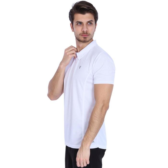 Lucky Erkek Beyaz Günlük Stil Polo Tişört 710302-00W 987899