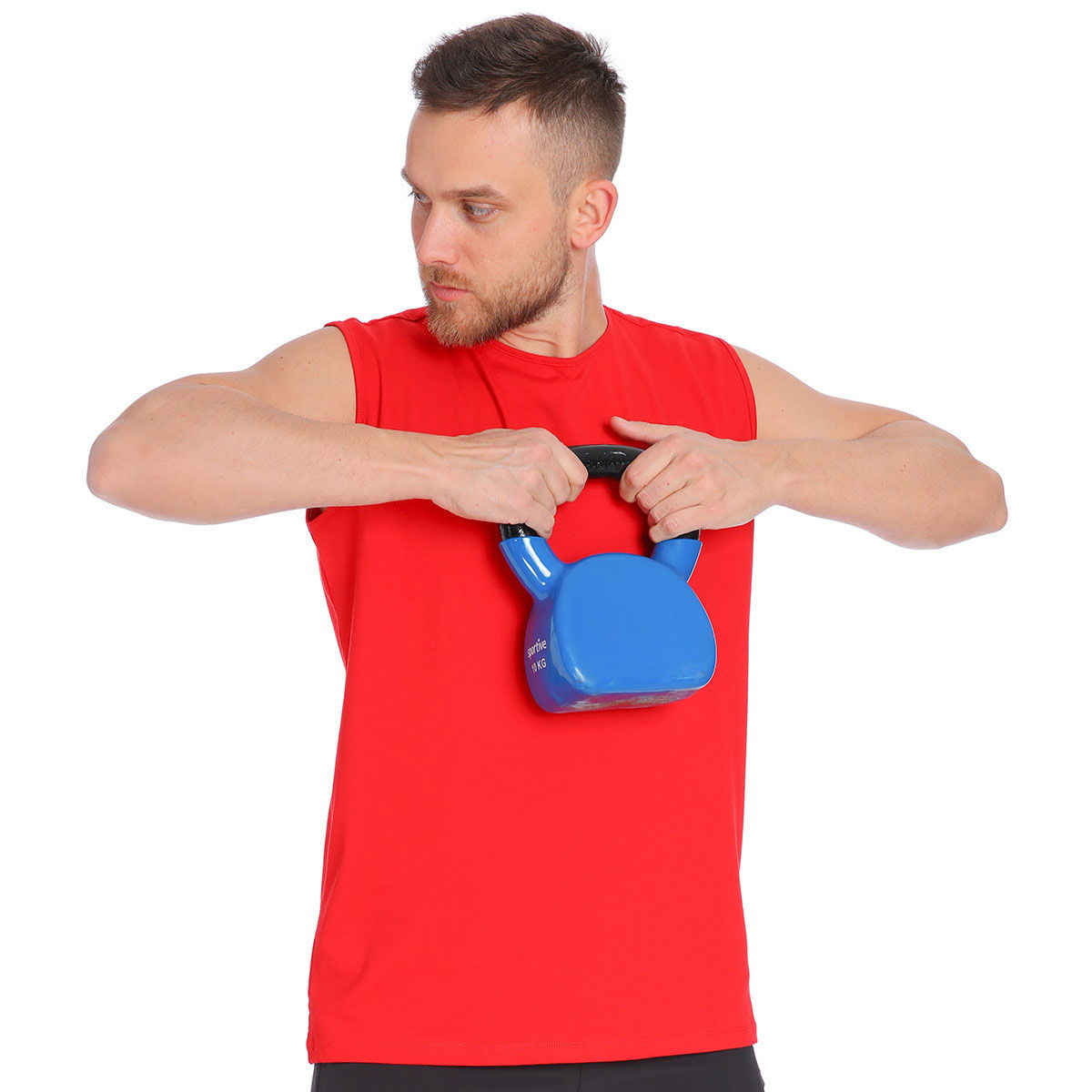Erkek Kırmızı Antrenman Atlet 711005-KRM