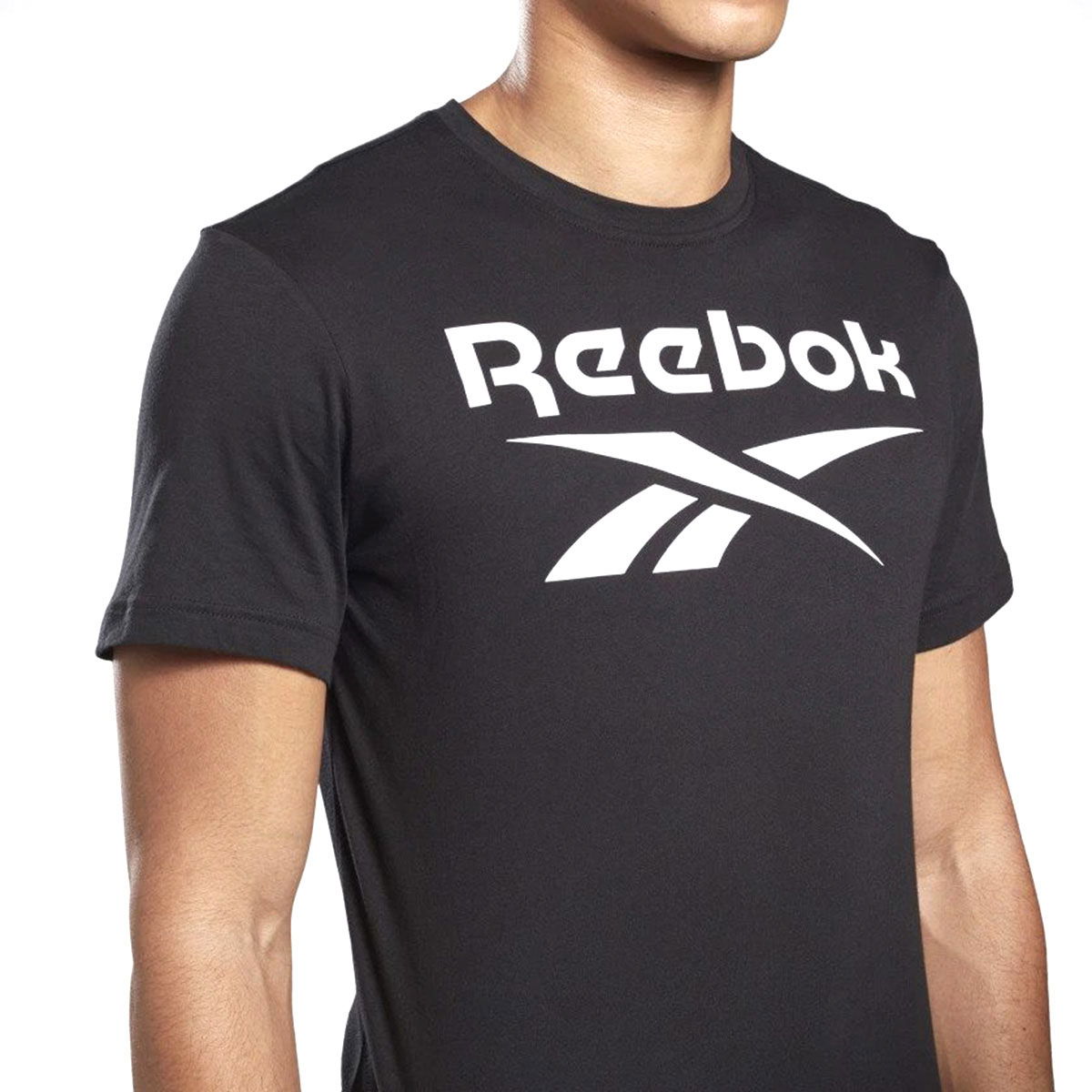 Stacked Tee Erkek Siyah Günlük Tişört FP9150