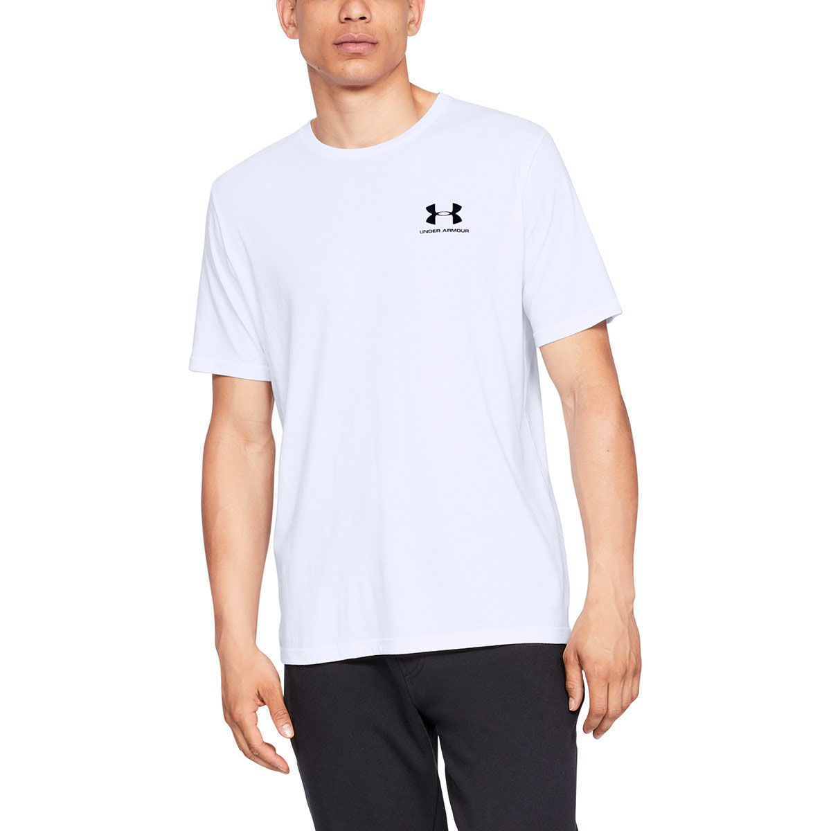 Sporstyle Left Chest Erkek Gri Tişört 1326799-100