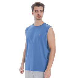 Erkek Mavi Antrenman Atlet 711005-PTR