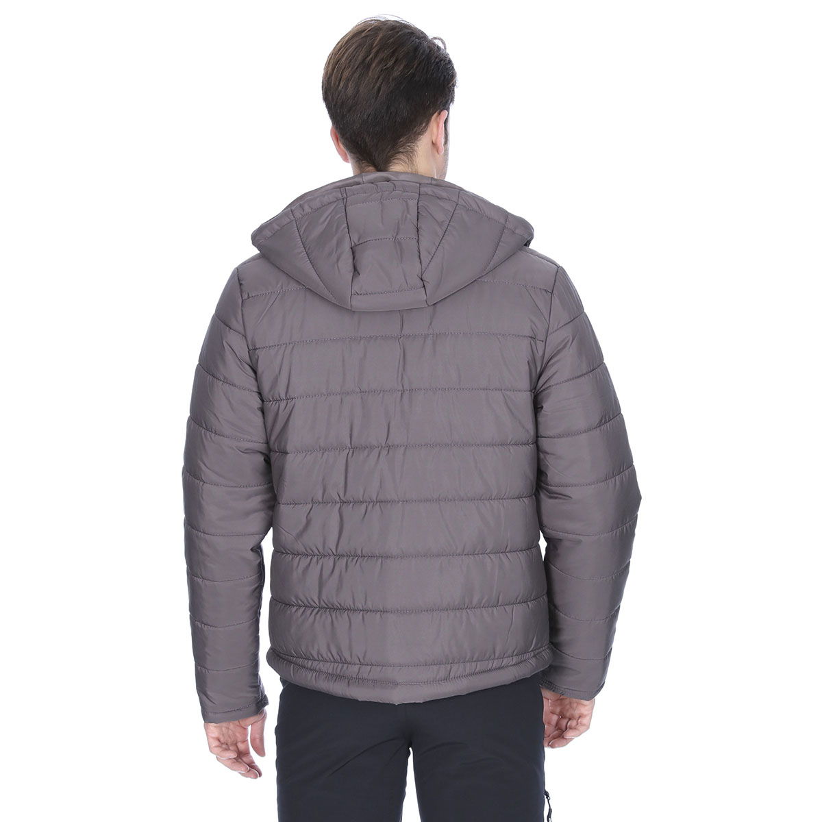 Erkek Gri Outdoor Şişme Mont TK17MNT01-AKR