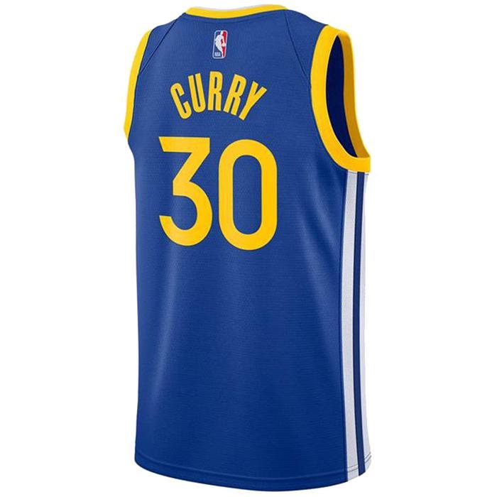 Stephen Curry Golden State Warrios NBA Erkek Mavi Basketbol Forma AV4947-496 1156245