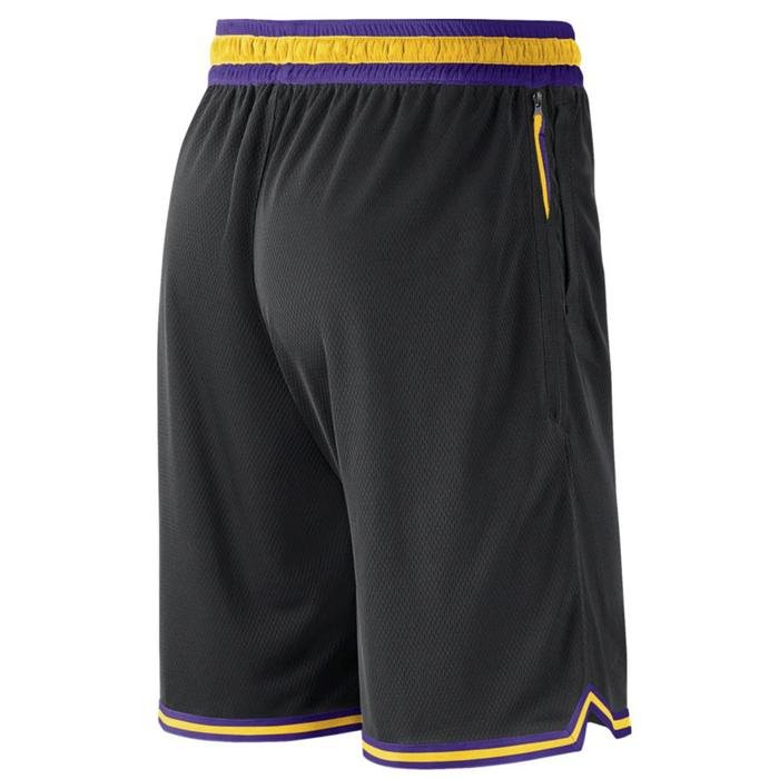 NBA Los Angeles Lakers Erkek Siyah Basketbol Şortu AV0148-010 1173407
