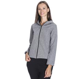Kadın Gri Kapüşonlu Outdoor Mont M100058-GRI