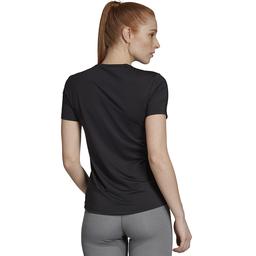 W D2M Solid Tee Kadın Siyah Antrenman Tişört EI5512