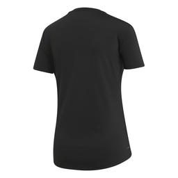 W D2M Solid Tee Kadın Siyah Antrenman Tişört EI5512