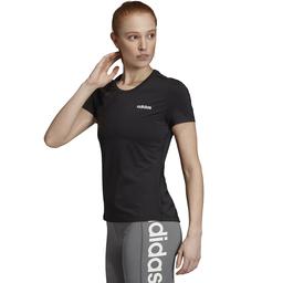 W D2M Solid Tee Kadın Siyah Antrenman Tişört EI5512