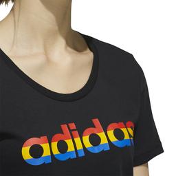 Farm P Tshirt Kadın Siyah Günlük Stil Tişört EI4829