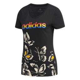 Farm P Tshirt Kadın Siyah Günlük Stil Tişört EI4829