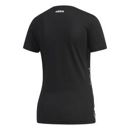 Farm P Tshirt Kadın Siyah Günlük Stil Tişört EI4829