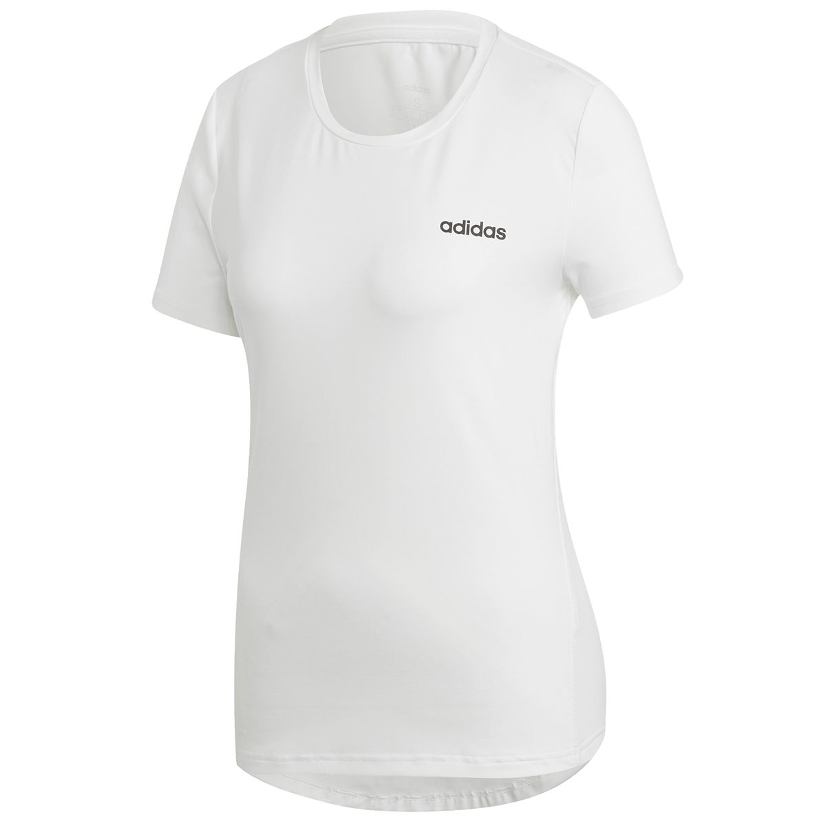 W D2M Solid Tee Kadın Beyaz Antrenman Tişört EI5515