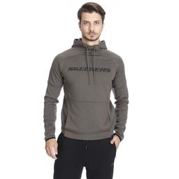 2X i-Lock Erkek Kahverengi Günlük Stil Sweatshirt S192203-300