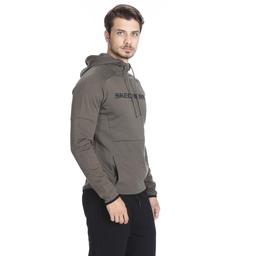 2X i-Lock Erkek Kahverengi Günlük Stil Sweatshirt S192203-300