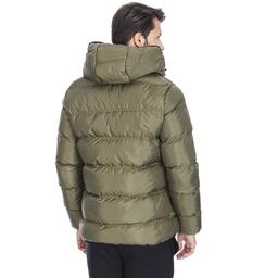 Erkek Yeşil Kapüşonlu Outdoor Mont 710752-HKI