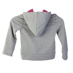 Girlcat Çocuk Gri Günlük Stil Sweatshirt 210430-0GM