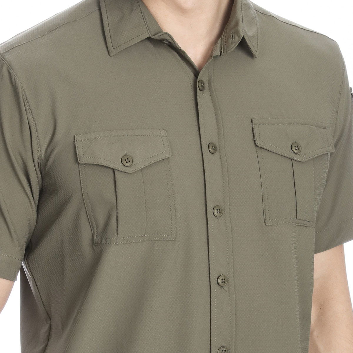 Safkisshirt Erkek Yeşil Günlük Gömlek 710116-0FR