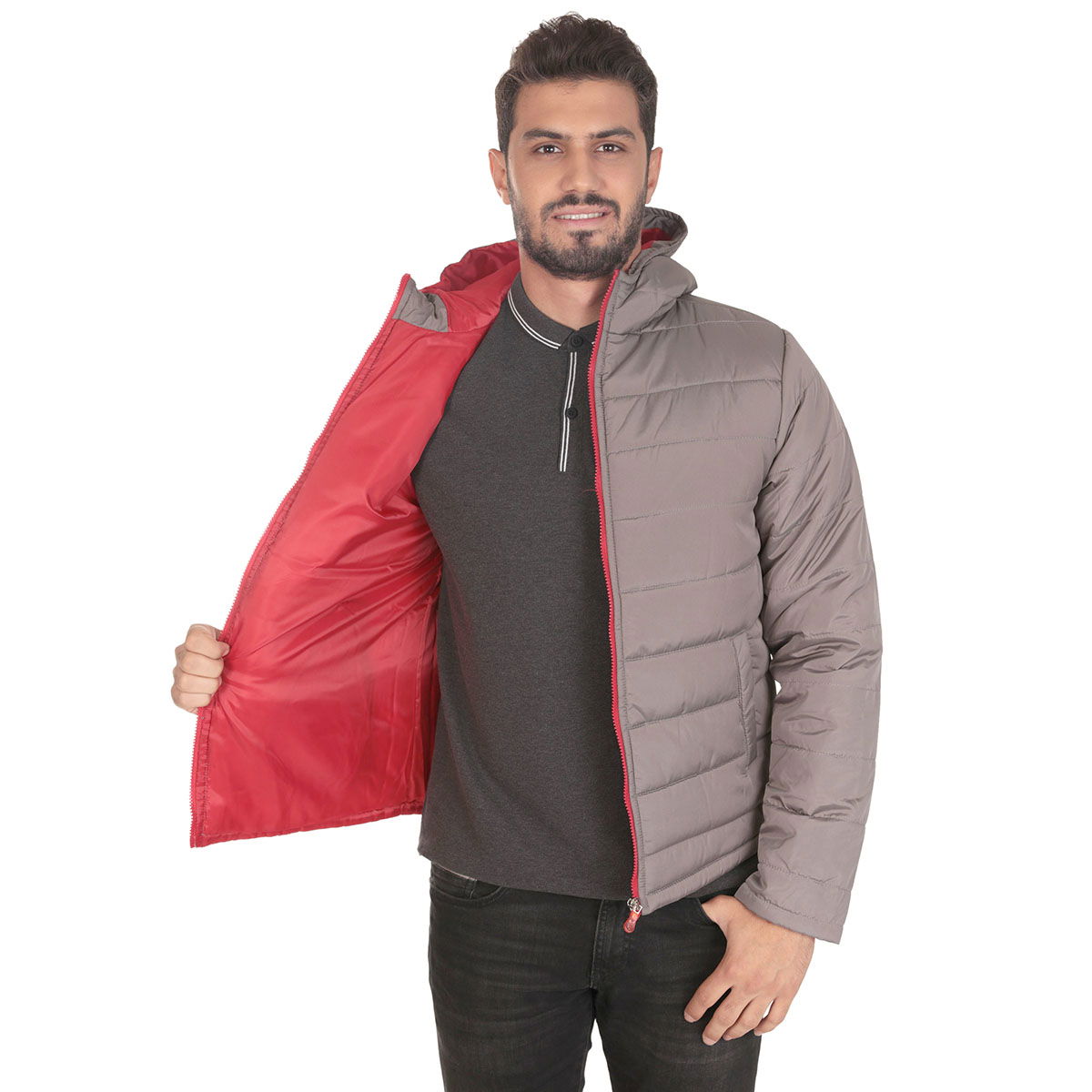 Erkek Kahverengi Outdoor Şişme Mont 201531-0AR