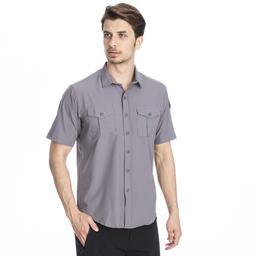 Spo-Safkisshirt Erkek Gri Koşu Gömlek 710116-00B-SP