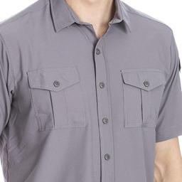 Spo-Safkisshirt Erkek Gri Koşu Gömlek 710116-00B-SP
