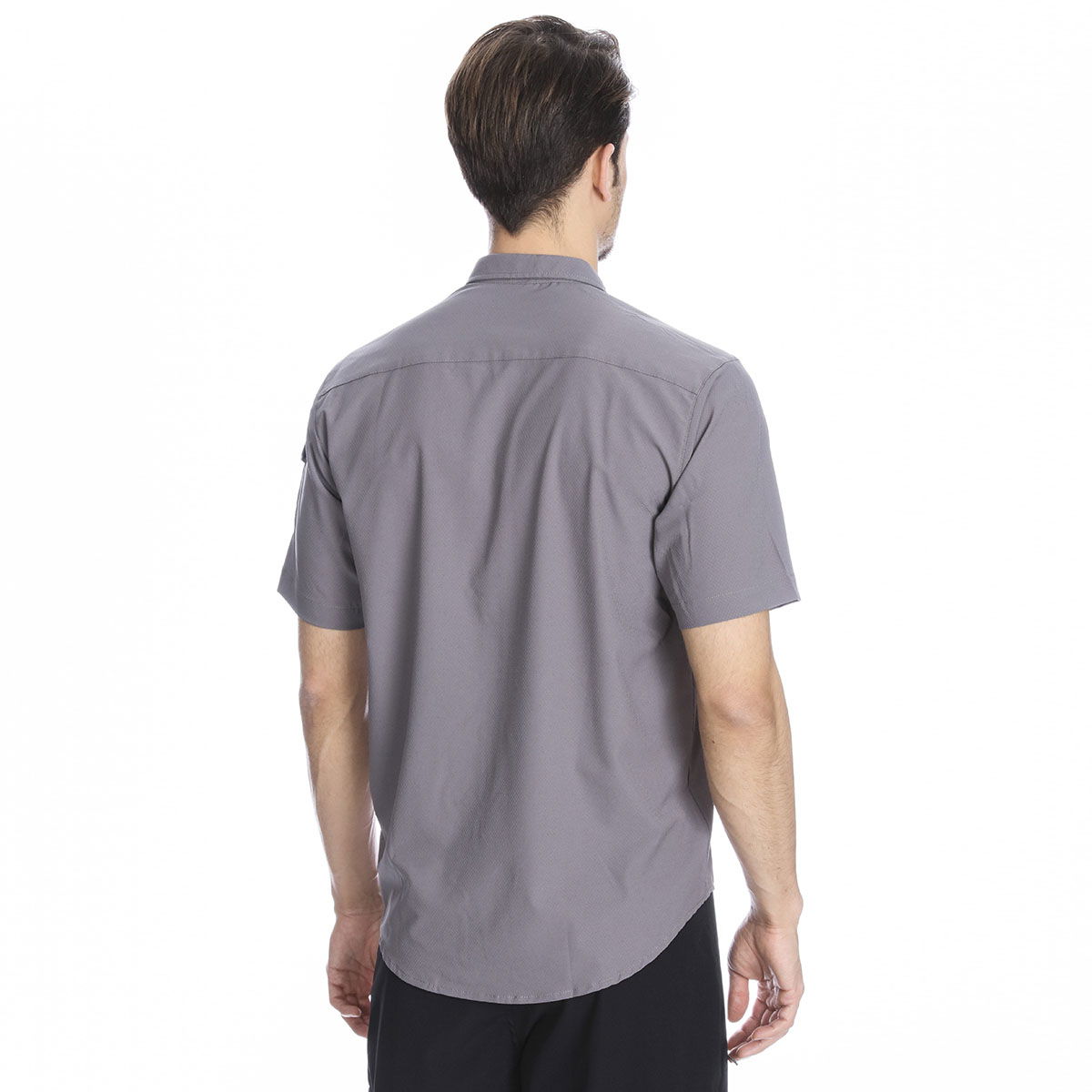 Spo-Safkisshirt Erkek Gri Koşu Gömlek 710116-00B-SP